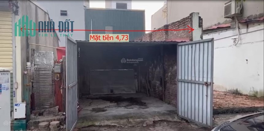 Cắt lỗ bán đất TĐC Giang Biên 56m2 giá 6,8 tỷ, mặt tiền 4,73m, ô tô đỗ ngày đêm, đường 11m