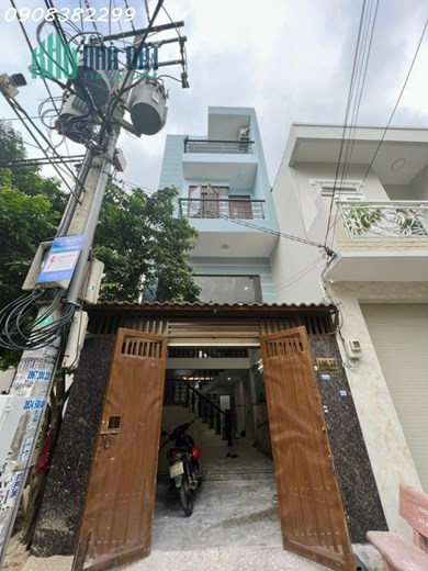 Cho thuê nhà nguyên căn 1 trệt lửng 2 lầu tại Phan Huy Ích quẹo vô, phường 15, quận Tân Bình