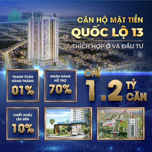 BÁN NHANH CĂN Hộ DMB View Đẹp đối diện Aeon Mall - Tạo dòng tiền ổn định cho thuê 10tr-15tr/ tháng