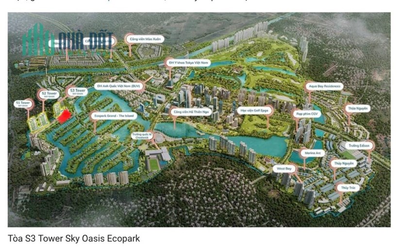 CHÍNH CHỦ CẦN BÁN CĂN HỘ 2 NGỦ CAO CẤP TẦNG 15 TÒA S3-KSY OASIS, HUYỆN VĂN GIANG, TỈNH HƯNG YÊN