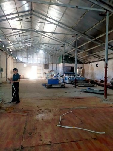 CHO THUÊ NHÀ XƯỞNG 600m2 tại ngõ 156 Phú Viên, Bồ Đề, Long Biên, Hà Nội
