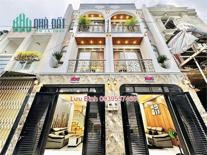 Khu Vip Phan Huy Ích, Gò Vấp – HXH, 3 tầng Full nội thất, chỉ 5.1 tỷ