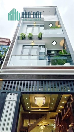Nhà đẹp Bùi Quang Là, Gò Vấp – HXH, 55m2, 4 tầng full nội thất, 7.39 tỷ
