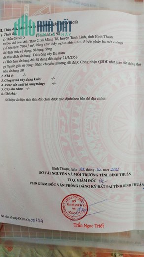 ĐẤT ĐẸP - GIÁ TỐT - Cần Bán Nhanh Lô Đất Vị Trí Đắc Địa Tại Xã Măng Tô,Tánh Linh, Bình Thuận