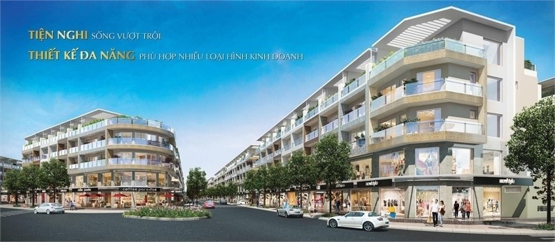 Cặp Shophouse Sang Trọng SARITOWN, Kết Cấu Đẳng Cấp
