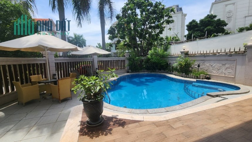 Bán biệt thự đơn lập cao cấp khu Nam Thông 1,quận 7,400m2,NT cao cấp,giá 88 tỷ,LH:0907753508