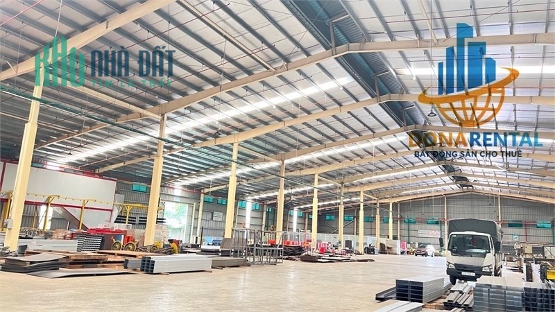 nhà xưởng cho thuê tại kcn lộc an, long thành, bao gồm bể xử lý bề mạ axit, nội thất Vp