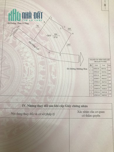 Chính chủ cần bán gấp mảnh đất full thổ cư tại trung tâm sapa