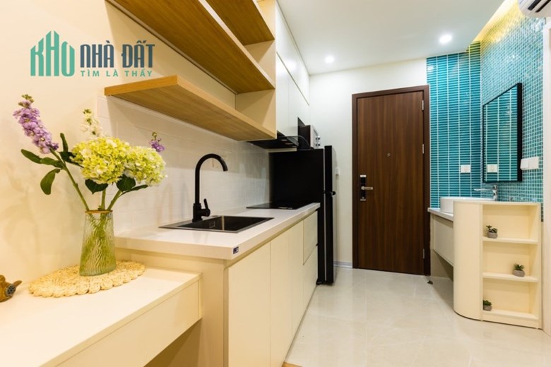 Chính chủ cho thuê căn hộ ở Ba Đình được thiết kế tối giản, hiện đại.