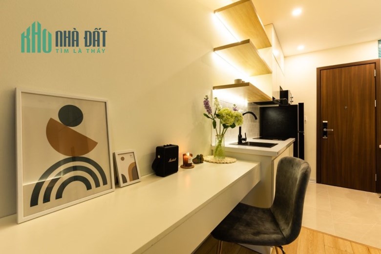 Chính chủ cho thuê căn hộ ở Ba Đình được thiết kế tối giản, hiện đại.