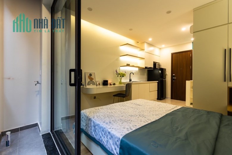 Chính chủ cho thuê căn hộ ở Ba Đình được thiết kế tối giản, hiện đại.