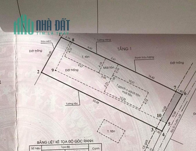Giá Bán trong tuần, Hơn 10 tỷ cho Dãy trọ 370m2, ngang 11m, HĐ thuê 360tr/năm