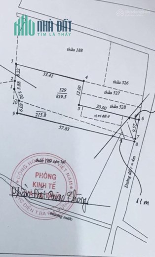 Bán 1000m2 đất thổ vườn đường 26m - Huyện Long Điền - BRVT - chính chủ