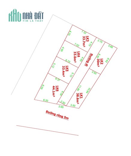Bán đất 6 lô đất  tổ 15 Yên Nghĩa, quận Hà Đông, ô tô vào