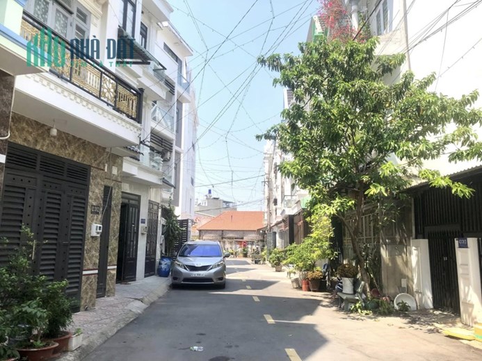 GÒ VẤP Q12 SIÊU PHẨM 4 TẦNG HẼM 8M OTO TẢI NGANG 5M NỞ HẬU GÍA 4,9 TỶ