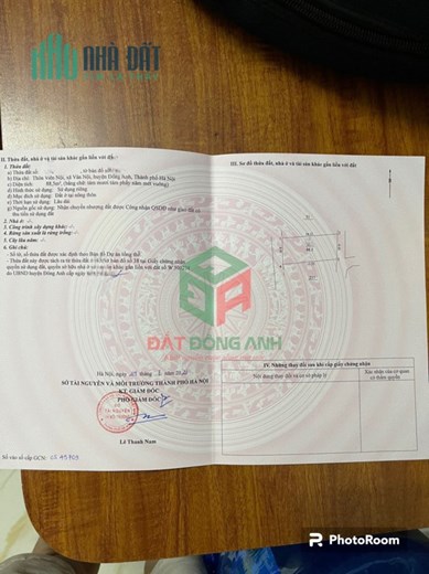 Bán 44m2 Vân Nội Đông Anh - đường thông ô tô - nhỉnh 1.5 tỷ