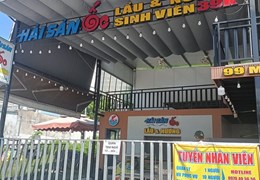 Sang mặt bằng kinh doanh quán khu KTX khu B đại học quốc gia TPHCM