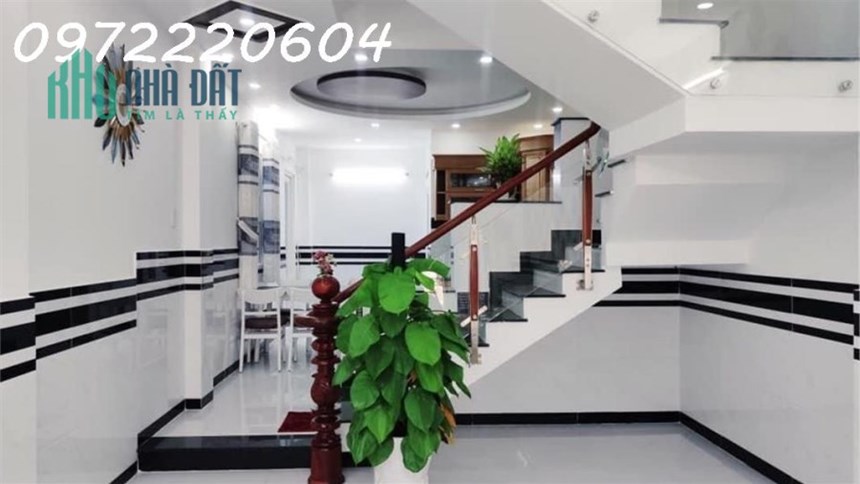 Nhà Gò Vấp 5 tầng,73m2 hẻm xe hơi nhỉnh 6 tỷ