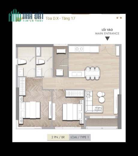 CĂN HỘ 2PN MASTERISE CENTRE POINT - GIẢM HƠN 1 TỶ so với giá GỐC