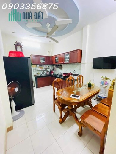 -9TỶ Bớt Lộc-NHÀ HẺM XE HƠI-15M Ra Mặt Tiền-BÀ HẠT Q10, 3Tầng-Ngang5.3m Không Có Căn Thứ 2