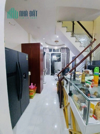 NHÀ ĐẸP MỚI XÂY - SAU LƯNG MẶT TIỀN NƠ TRANG LONG - 41M2 - NỞ HẬU ĐẸP - 2 MẶT HẺM THOÁNG - 4.2 TỶ