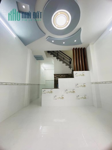 NHÀ GÒ XOÀI 3 TẦNG BTCT - 40M2 - 4PN - HẺM 5M THÔNG - GẦN CHỢ TRƯỜNG HỌC GIÁ 5.1 TỶ TL