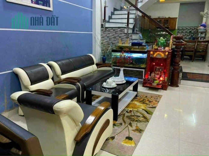 Nhà đẹp bán nhanh 76m3, 3 tầng, HXH 8m Vườn Lài, An Phú Đông, Quận 12