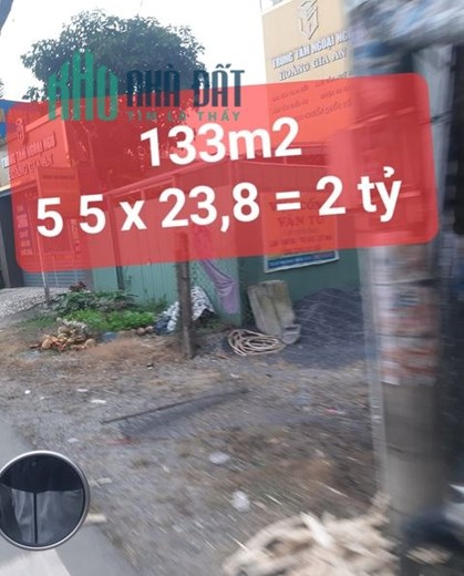 133M Mặt Tiền TX22 có 2 tỷ Thạnh Xuân Quận 12 TPHCM Gấp