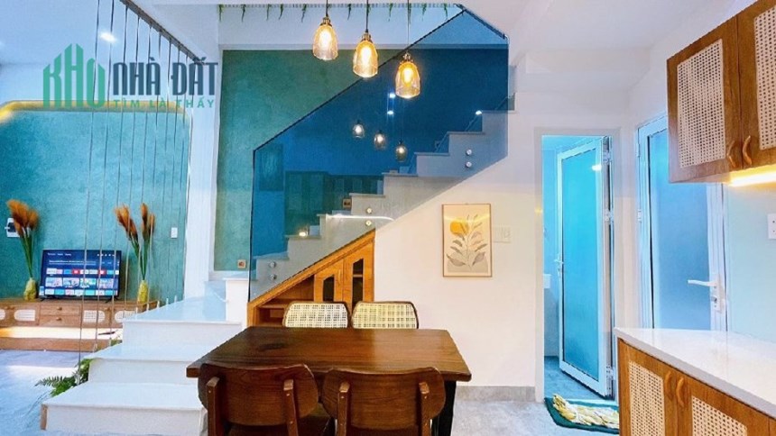 Mua nhà đón xuân. Bán nhà 3 tầng mới đẹp - 2 mặt thoáng -  Lê Đình Lý - Giá chỉ 3,x tỷ
