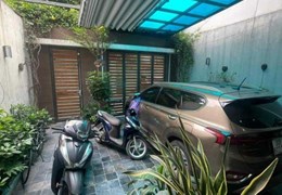 Bán Căn Biệt Thự Sân Vườn Ngõ 163 Phố Tư Đình 180m2 x 5 tầng, 6 phòng ngủ, gara ô tô riêng + vườn,