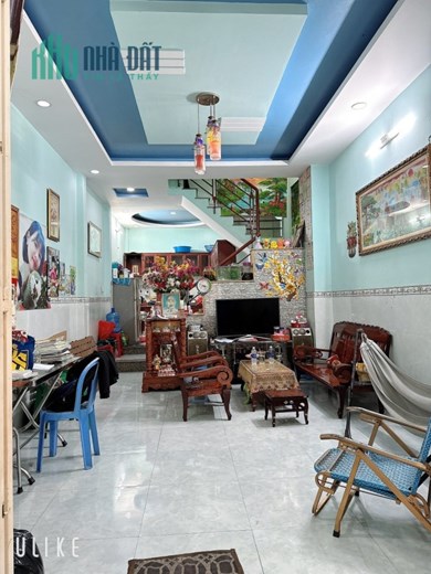 Bán Gấp Nhà Lô Tư Ngay Chợ Gò Xoài  hẻm xe hơi thông 54m2,2 Tầng Nhỉnh 3ty
