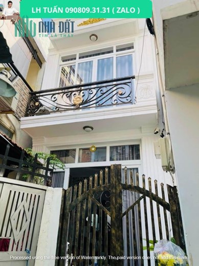 3131-NHÀ ĐẸP NƠ TRANG LONG, BÌNH THẠNH- DTSD 85M2 - 2 TẦNG - NỞ HẬU TÀI LỘC - CHỈ 4.2TỶ