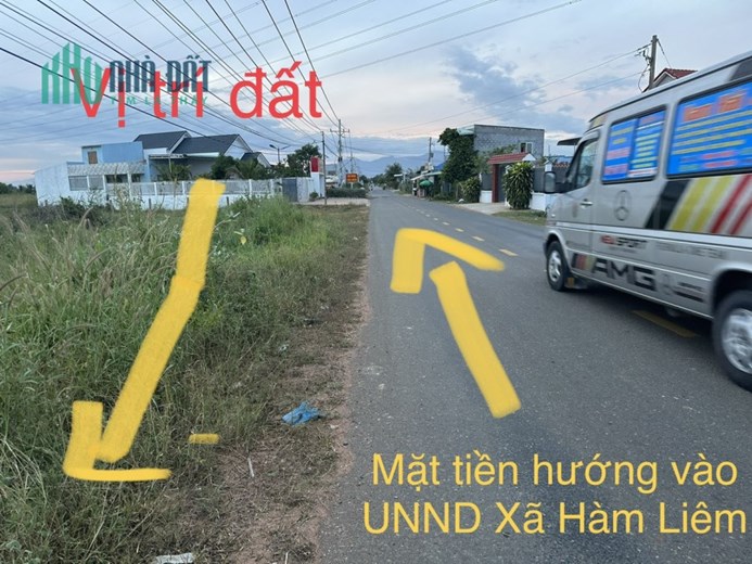 Chính chủ bán lô đất vị trí 1 gần KDC An Phú 1, xã Hàm Liêm, H.Hàm Thuận Bắc, Bình Thuận