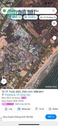 ❌Cần bán lô đất mặt tiền Mạc Thanh Đạm cách biển bãi sau Vũng Tàu chỉ 200m - Phù hợp xây khách sạn.