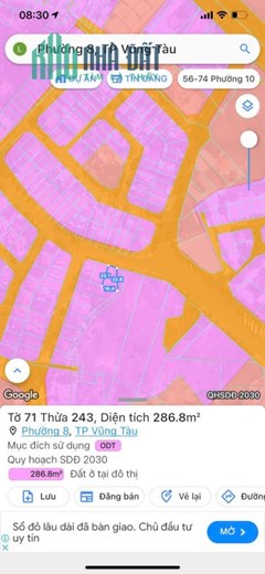 ❌Cần bán lô đất mặt tiền Mạc Thanh Đạm cách biển bãi sau Vũng Tàu chỉ 200m - Phù hợp xây khách sạn.