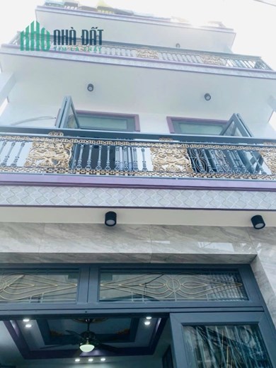 Bán Nhà Hẻm Xe Hơi Thông Phan Văn Trị Gò Vấp 4 Tầng Giá 4 Tỷ 8