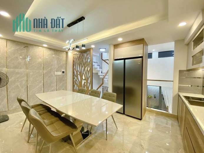 Bán nhà 5.1x10.5m5T, HXH 6m Phạm Văn Chiêu P 14 Gò Vấp, Giảm chào 600