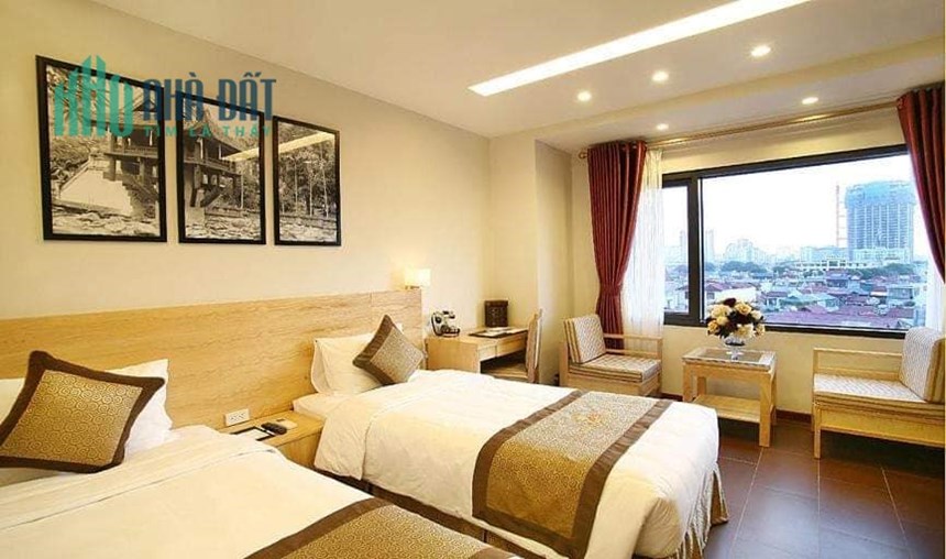 Bán khách sạn Quận Cầu Giấy chuẩn 4* 321m2 13 tầng 85 phòng nội thất xịn, pháp lý đủ giá 155 tỷ
