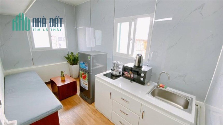Phòng đẹp XVNT đoạn gần hàng xanh, full nội thất