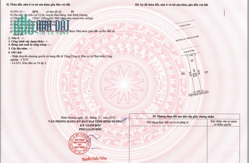 BÁN 6 LÔ ĐẤT GIÁ RẺ DUY NHẤT TẠI ĐẤT NGỌC, VỊ TRÍ KIM CƯƠNG LAI UYÊN, BÀU BÀNG, BÌNH DƯƠNG