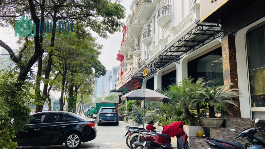 Bán shophouse mặt phố Tôn Thất Thuyết 120m 6 tầng, MT5.5m thang máy nội thất hiện đại giá 62 tỷ