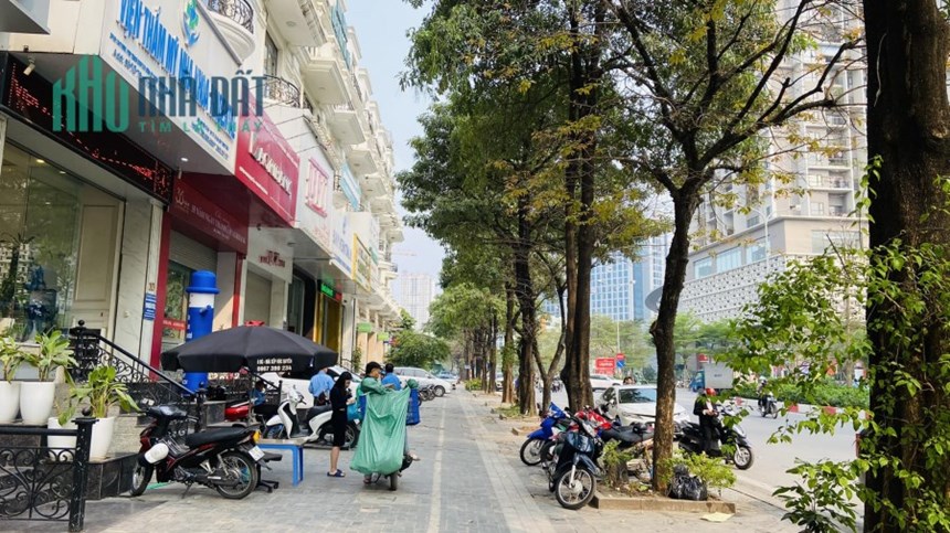 Bán shophouse mặt phố Tôn Thất Thuyết 120m 6 tầng, MT5.5m thang máy nội thất hiện đại giá 62 tỷ