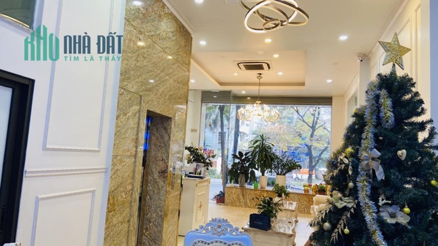 Bán shophouse mặt phố Tôn Thất Thuyết 120m 6 tầng, MT5.5m thang máy nội thất hiện đại giá 62 tỷ