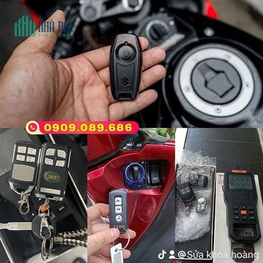 SỬA KHOÁ TẠI NHÀ GIÁ RẺ - CHUYÊN LÀM  chìa khoá Smartkey, HonDa, Yamaha, Vespa