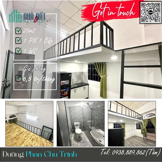 Cho thuê CHDV duplex Phan Chu Trinh Full nội thất