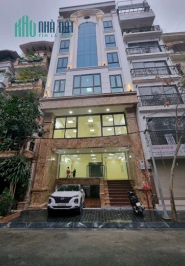 Bán tòa nhà VP 8 tầng mặt phố Lưu Quang Vũ - Trung Hòa Dt 120m2 Mt 6.7m. Giá 115 tỷ
