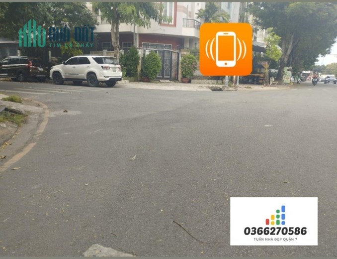 Bán nhà 2 mặt tiền đường, 3 tầng, gần Nguyễn Thị Thập, Quận 7, 10x10m, 2x tỷ