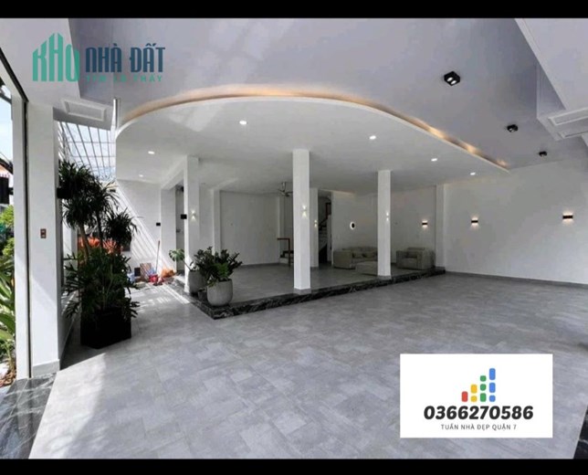 Bán nhà 2 mặt tiền đường, 3 tầng, gần Nguyễn Thị Thập, Quận 7, 10x10m, 2x tỷ
