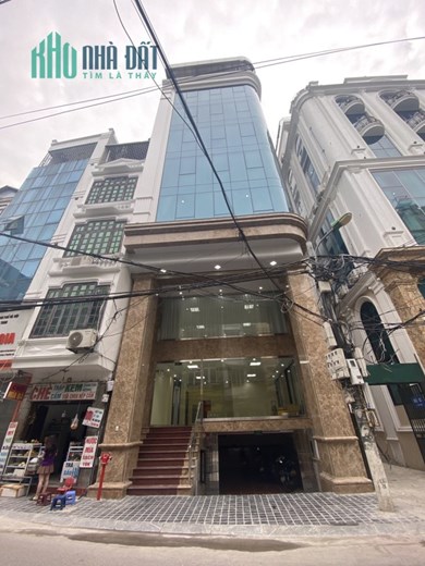 Bán toà nhà VP 9 tầng mặt phố Vũ Tông Phan Dt 170m2 Mt 9m. Giá 105 tỷ