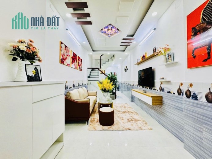 bán nhà đẹp giá mềm tại đây - Đường Số 9 36m  2 lầu  3 x 12 giá 3.58 tỷ Phường 16 Gò Vấp